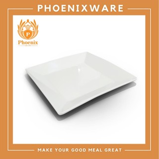 จานสี่เหลี่ยมจตุรัส 7-10 นิ้ว เมลามีน Phoenix 11275 11285 11…