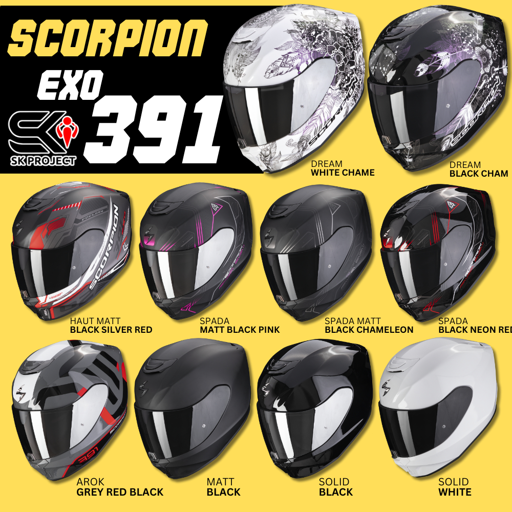 หมวกกันน็อค SCORPION รุ่น EXO-391 ! 320sp..online