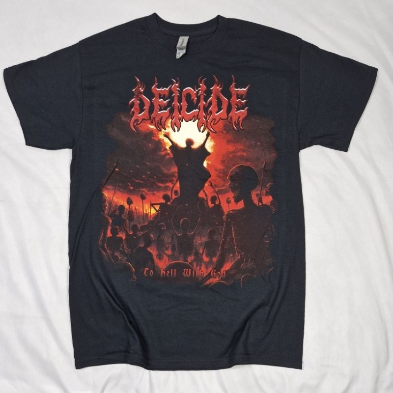 เสื้อวง Deicide มือ 1 ลิขสิทธิ์แท้นำเข้า
