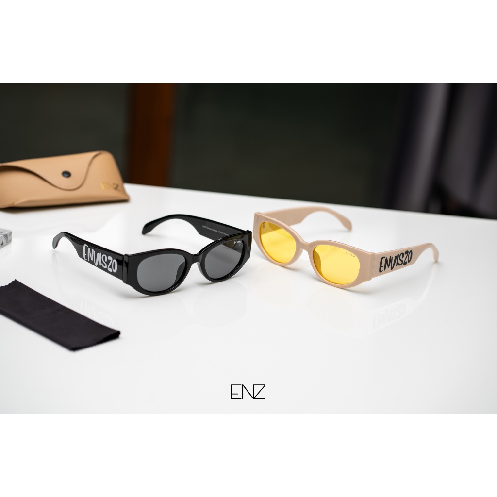 ENVISZO ES1023 Unique League แว่นกันแดด Polarized ตัดแสงสะท้อน กันUV100% พร้อมกล่องและผ้า