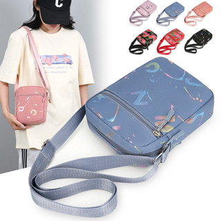 กระเป๋าสะพายข้างผู้ชายผู้หญิง กระเป๋าใส่โทรศัพท์ แฟชั่นลำลอง