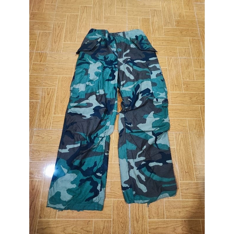 กางเกง m65 woodland #กางเกงทหารลายวู้ดแลนด์