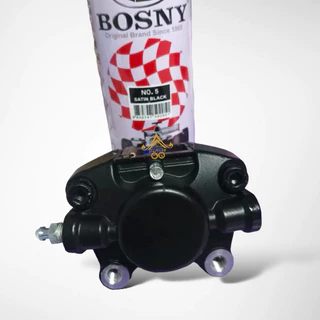 BOSNY SATIN BLACK No.5 สเปรย์สีดำกึ่งเงากึ่งด้าน กึ่งด้านเงา 💥ของแท้💥ส่งไว