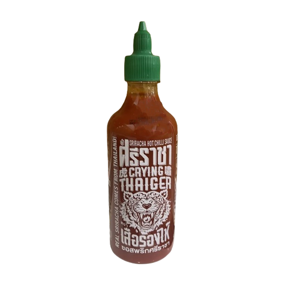 Crying Thaiger Sriracha Hot Chili Sauce Crying Tiger Sriracha Extra Hot Chili Sauce 484g ซอสพริกศรีร
