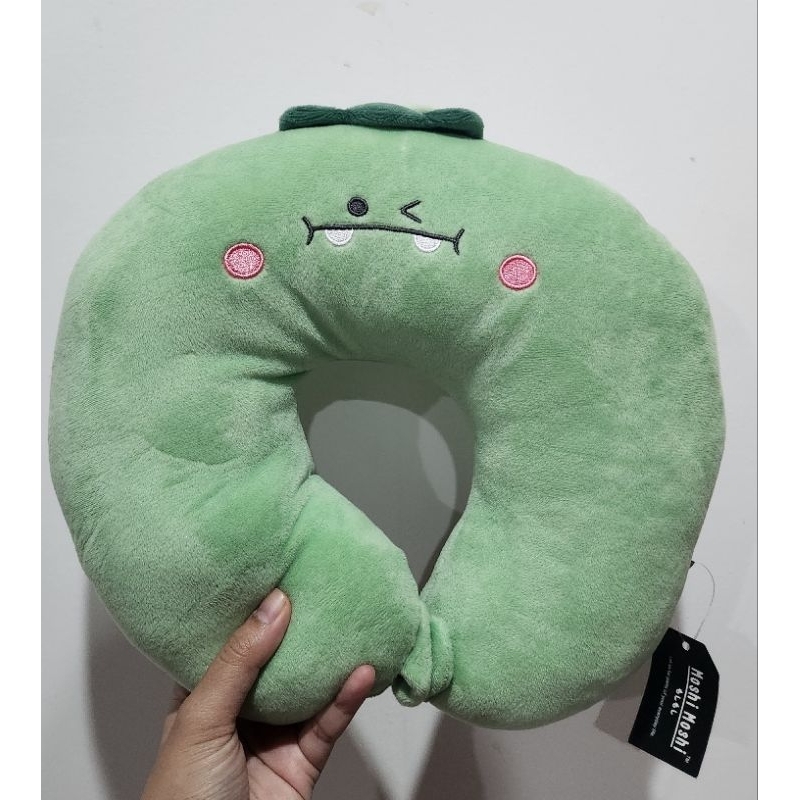 หมอนรองคอ Moshi Moshi ลายมอนสเตอร์ 💚