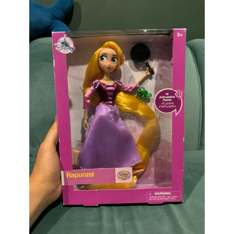 Rapunzel Doll Disney Store Tangled the Series Classic กล่องA‼️กล่องมีตำหนิกว่าอีกกล่อง‼️รุ่นผมยาว*งา