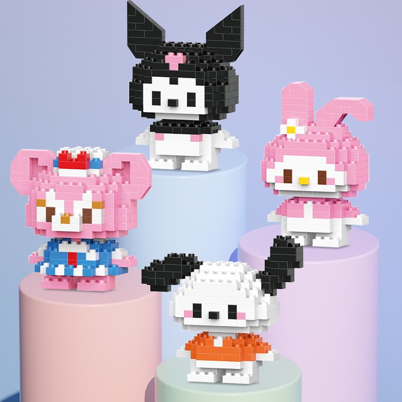 🚀ส่งจากไท🚀ตัวต่อไมโครบล็อก ของเล่นตัวต่อแบบเลโก้ ตุ๊กตาบล็อก ของเล่นเสริมพัฒนาการสำหรับเด็ก ของเล่นของขวัญ - รูปที่ 3