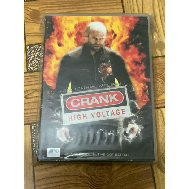 DVD,ดีวีดีหนัง (3) ภาพยนตร์ CRANK HIGH VOLTAGE ,สินค้ามือสอง สภาพดี