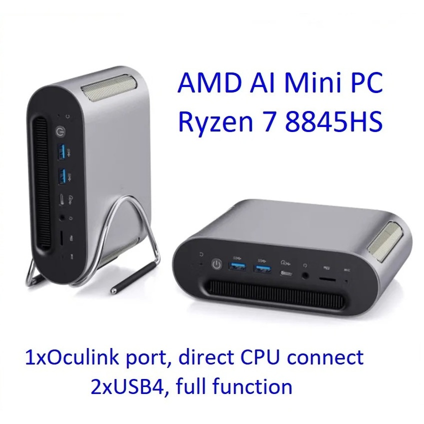 คอมพิวเตอร์ แบบ mini PC FEVM FA880 AMD R7 8845HS High-performance AI mini PC equipped
