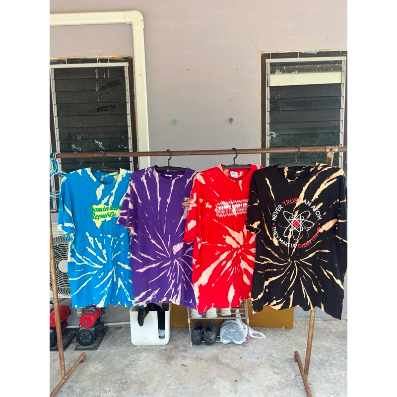 เสื้อกัดสี ไซส์ ฝรั่ง เสื้อมัดย้อม ราคาส่ง29บาท เสื้อคนอ้วน มือสองเกรดA