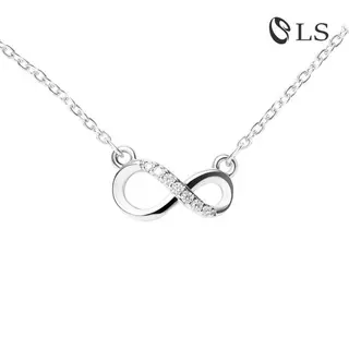 jewelry สร้อยคอแฟชั่น ทองคำขาว สร้อยคอผู้หญิง 708n
