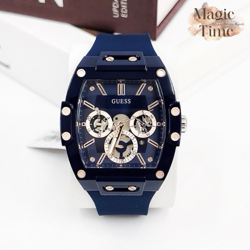 นาฬิกาข้อมือ GUESS Mens Multi-function Watch GW0203G7 หน้าปัด 41.5 mm. พร้อมกล่องแบรนด์