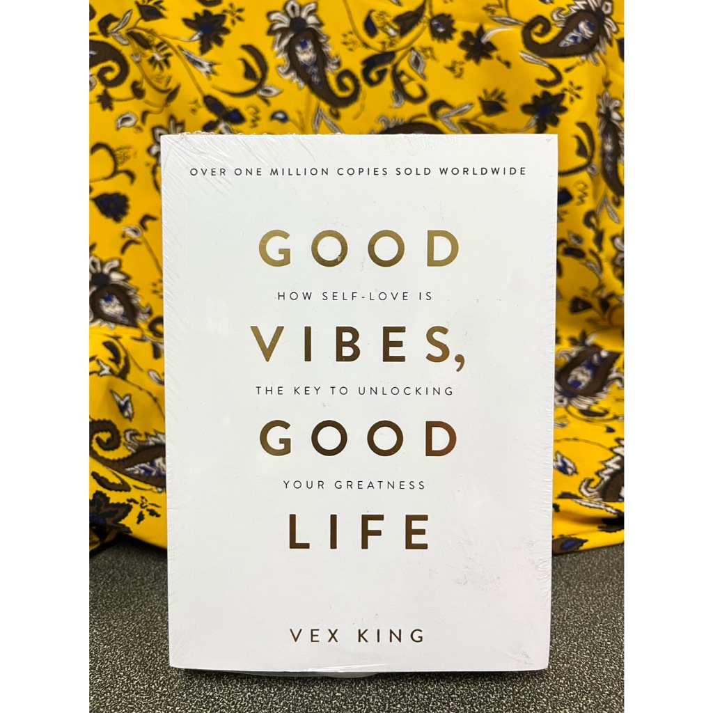 หนังสือ BOOK ชุด GOOD VIBES, GOOD LIFE  BY Vex King (EN Version) ของแท้ ราคาถูก