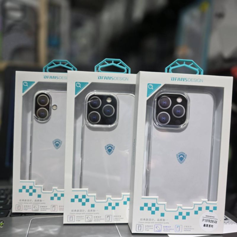 "พร้อมส่ง" เคส Dfans ใส รองรับรุ่น i16/16Pro/16Promax
