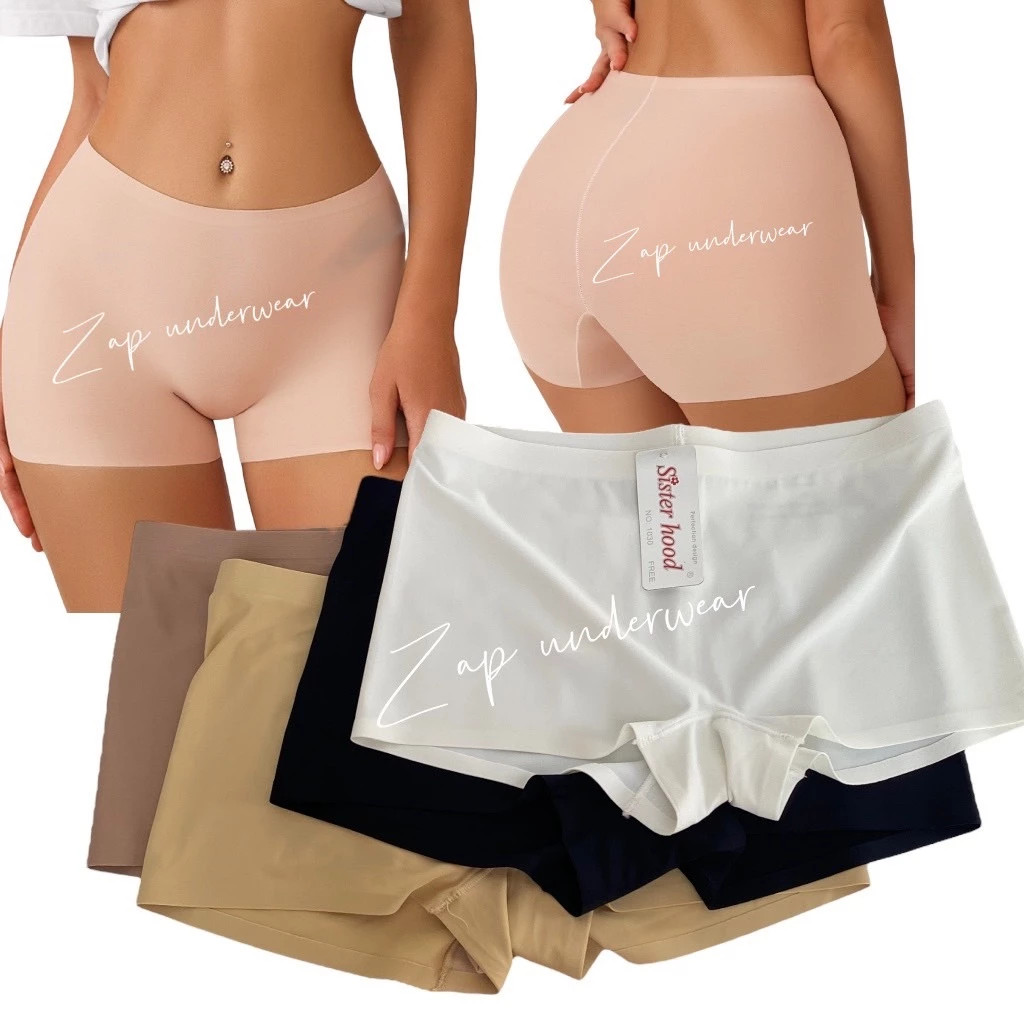 กางเกงในผู้หญิง กางเกงในขาสั้น boyshorts 1030 ช่วยเชฟเมื่อใส่กระโปรง ใส่สบาย สะโพกดูสวย