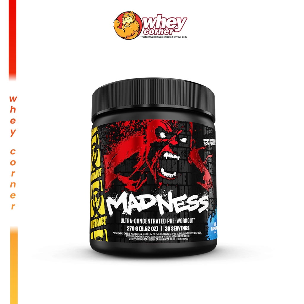 Mutant Madness 270 g./ 30 Servings ก่อนออกกำลังกาย Pre-workout