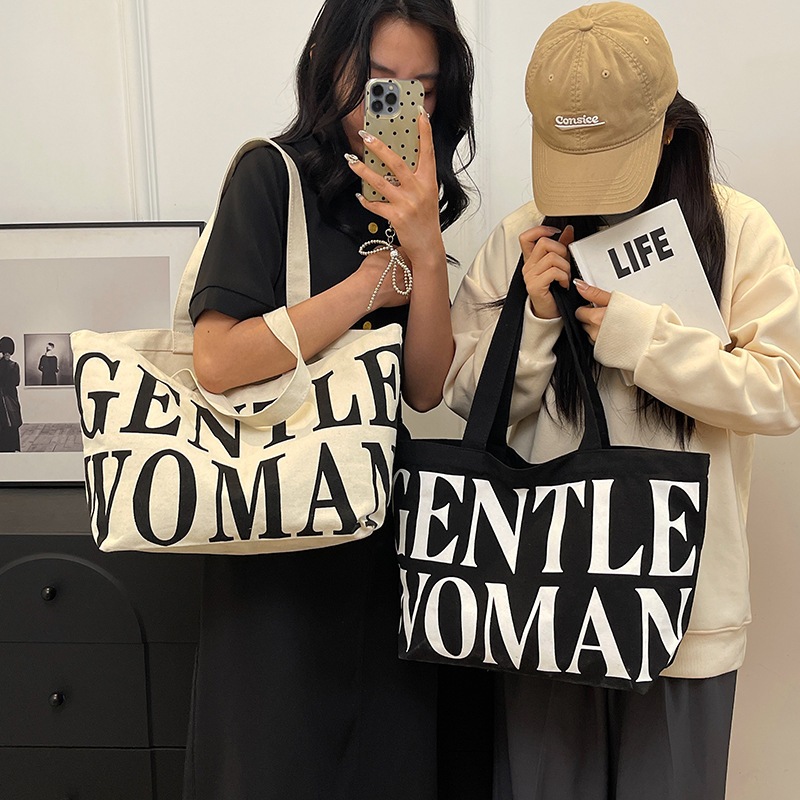GWกระเป๋าผ้า(มีซิป)Tote Bag