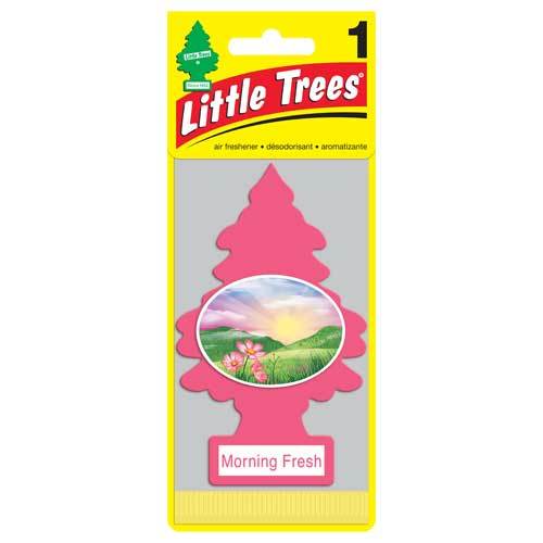 Little Trees แผ่นน้ำหอมแท้ จากอเมริกา Morning Fresh กลิ่น มอร์นิ่งเฟรช