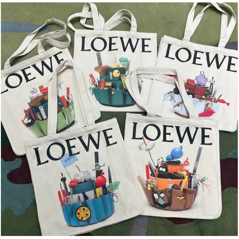 กระเป๋าผ้าแคนวาส Loewe งานเทียบแท้1:1