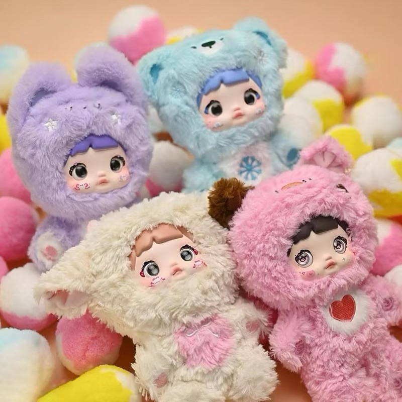 (พร้อมส่งจากไทย)  💕NOMMI💕 Nommi Plush Blind Box ตาน้องสามารถขยับได้ 3 แบบ น้องเป็นตุ๊กตา น่ารัก