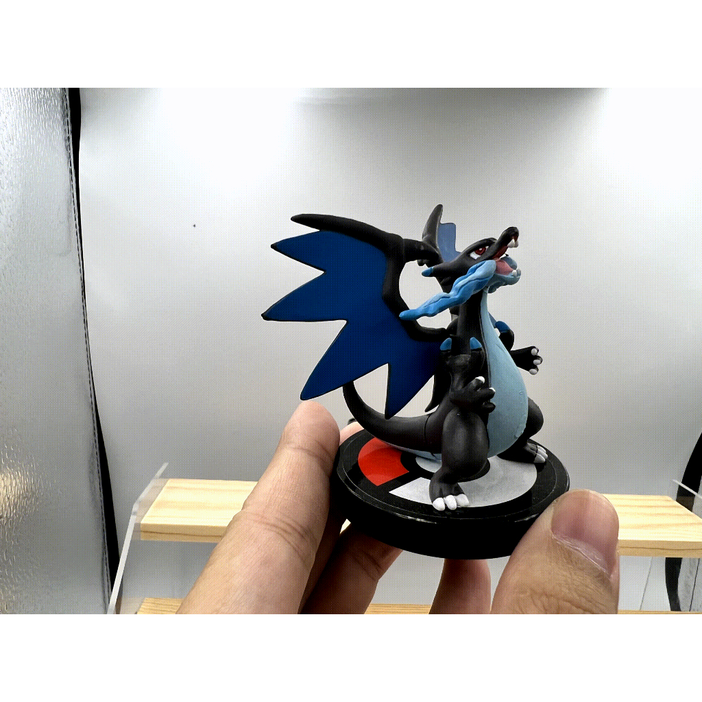 Pokemon Zukan 1/40 XY03 : Mega Charizard X