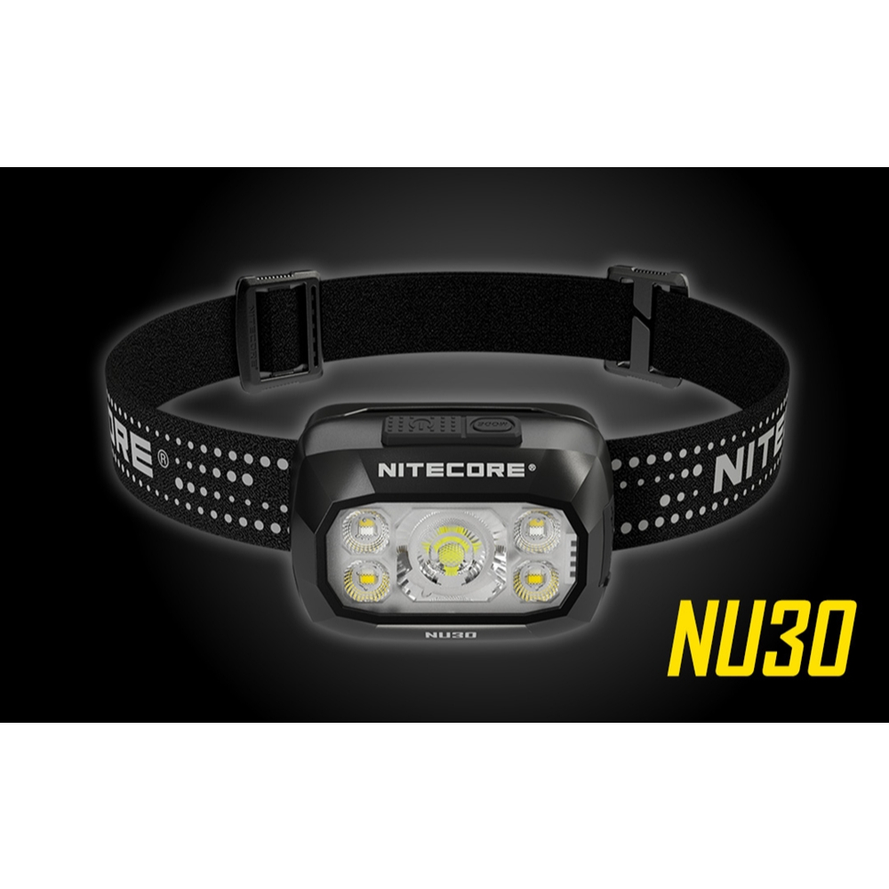 ไฟคาดศีรษะ NITECORE NU30 สว่าง 500 LUMENS ส่องไกล 130 เมตร