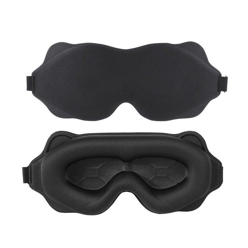 ผ้าปิดตา Eye Mask บรรเทาความเมื่อยล้าตา เหมาะสำหรับการเดินทาง สำหรับนอนหลับ ใช้ได้ 2 ด้าน จอร์แดน & จูดี้