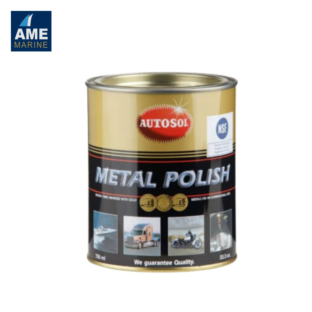 Autosol ครีมขัดเงาโลหะทุกชนิด MP-1100 Metal Polish display outer 750ml
