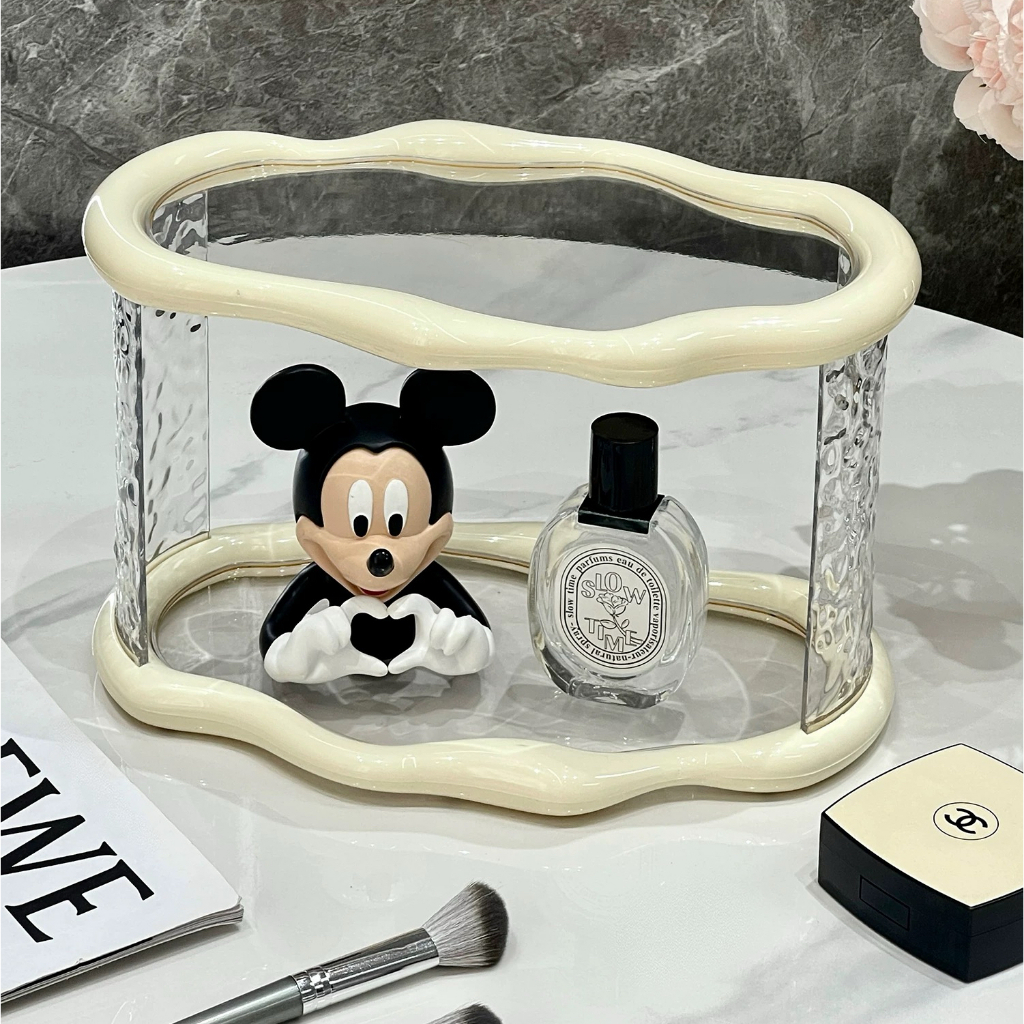 เครื่องสำอางค์ ชั้นวางแก้ว ชั้นวางของ ชั้นวางแก้ว ที่วางน้ำหอมสำหรับตกแต่งบ้าน ของแต่งโต๊ะ Onesuper - รูปที่ 4