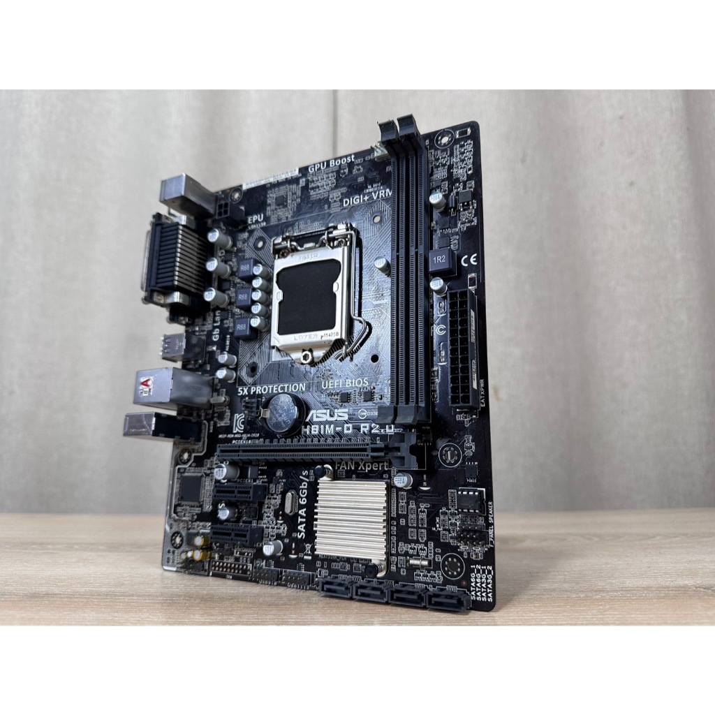 เมนบอร์ด(mainboard) Asus h81m-D R 2.0 (socket 1150)