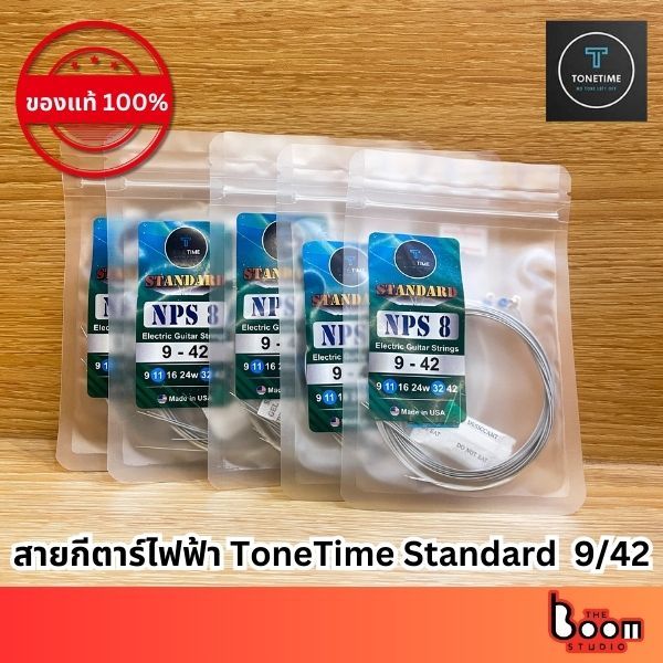 สายกีตาร์ไฟฟ้า ToneTime Standard NPS8 09/42 Electric Guitar String MADE IN USA