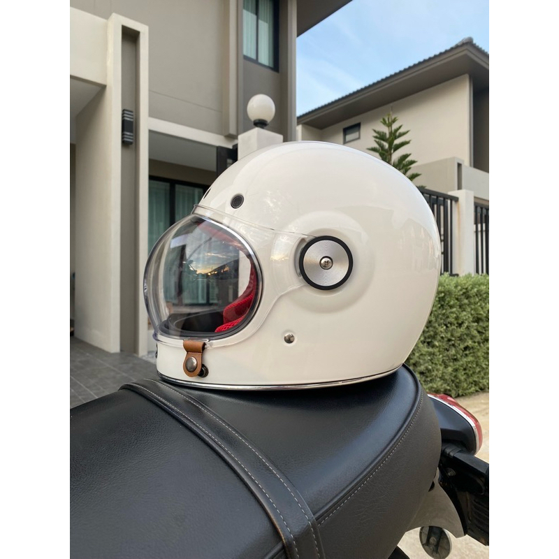 ID rocket หมวกันน็อกคลาสสิค limited edition ไม่มีโลโก้ id