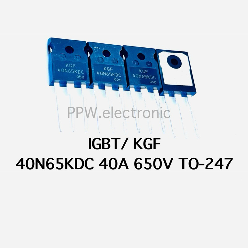 (1pcs) 40N65 KGF40N65 IGBT KGF40N65TDC ยี่ห้อKEC IGBT 40A 650V IGBT 650V/80A KGF40N65KDC KECของแท้ให