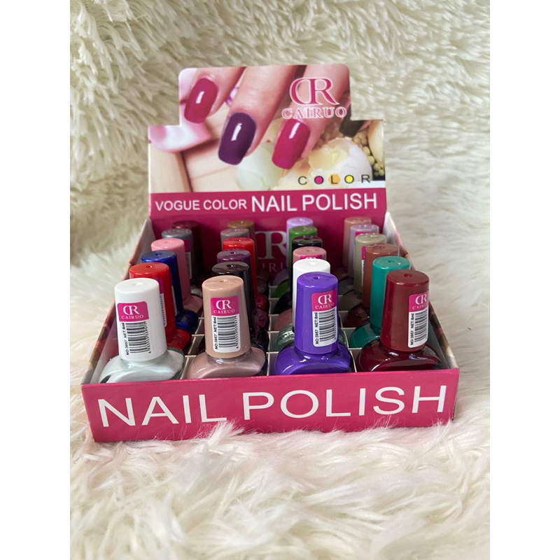 💅💅💅ยกแพ็ค(1x24)ยาทาเล็บจิ๋ว 8ml.สีติดทนนาน แห้งเร็ว (ไม่ใช่สีเจล)#3957