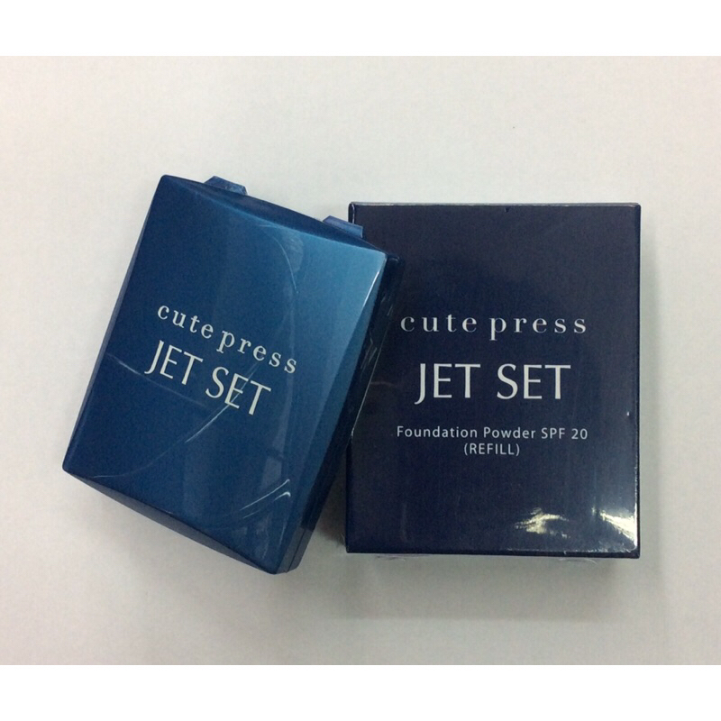 แท้|ส่งไว CUTE PRESS แป้งพัฟ คุมมัน Jet Set Oil Control SPF20 รีฟิล เจ็ทเซ็ท กันแดด คิวเพรส ริชชี่ริชบิวตี้