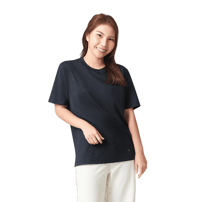 GQ Everyday T-Shirt เสื้อยืดผ้านุ่ม ยืดไม่ย้วย มี 17 สี คุณภาพเกินราคา ที่สุดแห่งความสบาย ระบายอากาศ ไม่มีป้ายคอ ไม่คัน thumbnail 7