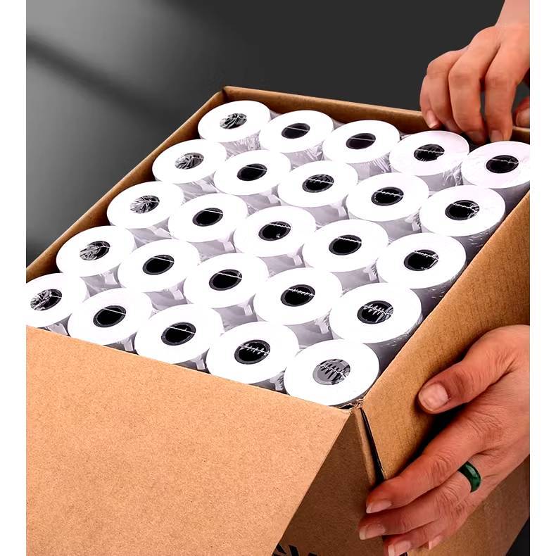 MCM Pack กระดาษใบเสร็จ บิล ขนาด 57×40  57×50  57×80 (10ม้วน/แพ็ค) กระดาษความร้อน Thermal Paper Roll ราคา ถูกที่สุด ดีลบีเคเค แกลเลอรีภาพที่ 7