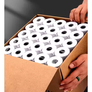 MCM Pack กระดาษใบเสร็จ บิล ขนาด 57x40 57x50 57x80 (10ม้วน/แพ็ค) กระดาษความร้อน Thermal Paper Roll