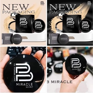 แป้งบีมิลาเคิ้ล 15g. B miracle secret cc powder cake แป้งบี บีมิราเคิ้ล แป้งบีมิราเคิล บีมิราเคิล