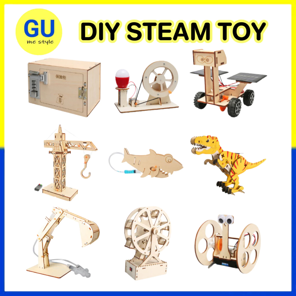 STEM Toy ของเล่นวิทยาศาสตร์ ของเล่นไม้ DIY ของเล่นเพื่อการศึกษา STEM Education V92 🚚ส่งจากไทย