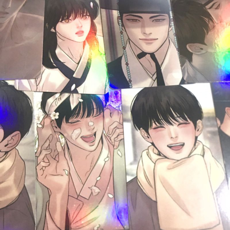 (ซื้อ 1 แถม 1) painter of the night โฟโต้การ์ด photocard BL manhwa ver.1 ** โปรแถมโปรลดราคาเฉพาะเดือนนี้เท่านั้น**