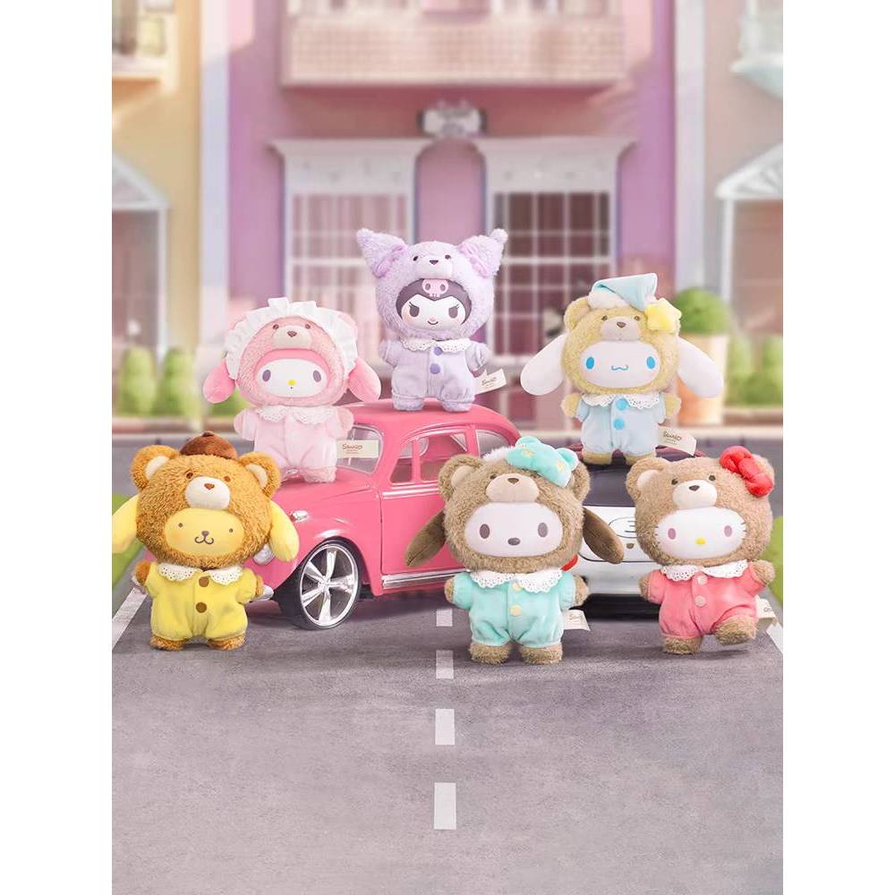 พร้อมส่งในไทย !! กล่องสุ่ม กล่องจุ่ม TOP TOY Sanrio พวงกุญแจ จุ่มจ้า ของแท้100% มีหน้าร้าน