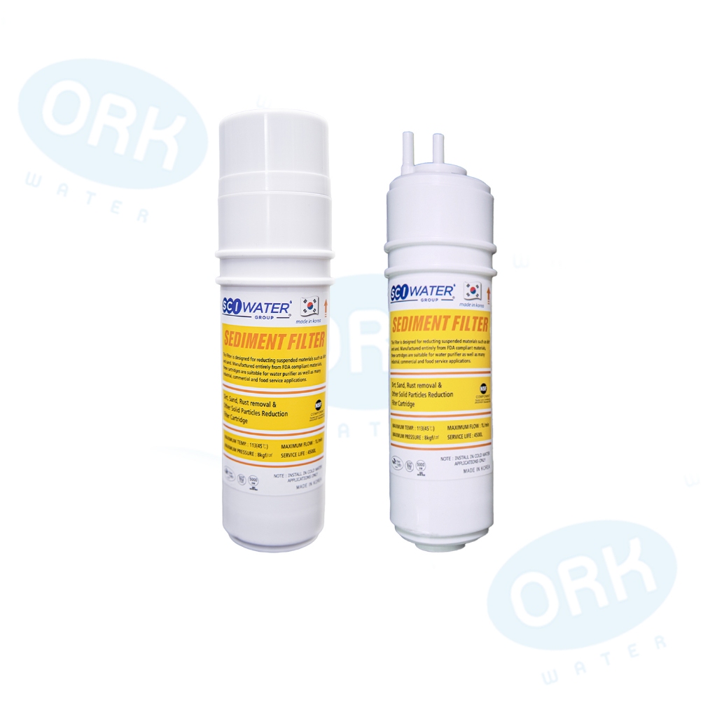 ไส้กรองเกาหลีไส้กรองเกาหลี 8-9 นิ้ว U-TYPE (SED,PRE,RESIN,UF,POST) SCI WATER