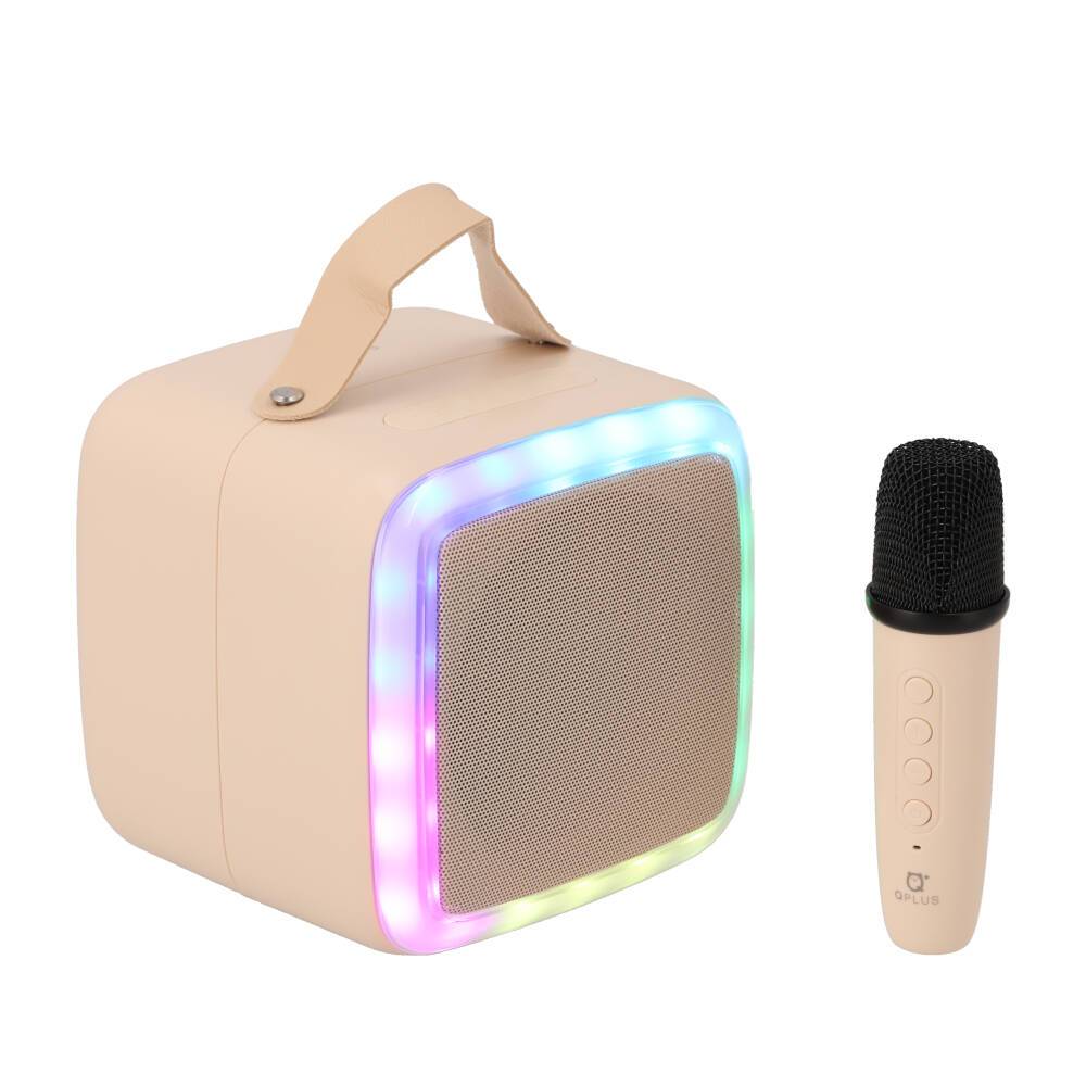 ลำโพงบลูทูธ QPLUS LED mini Cube II with MIC by Studio7