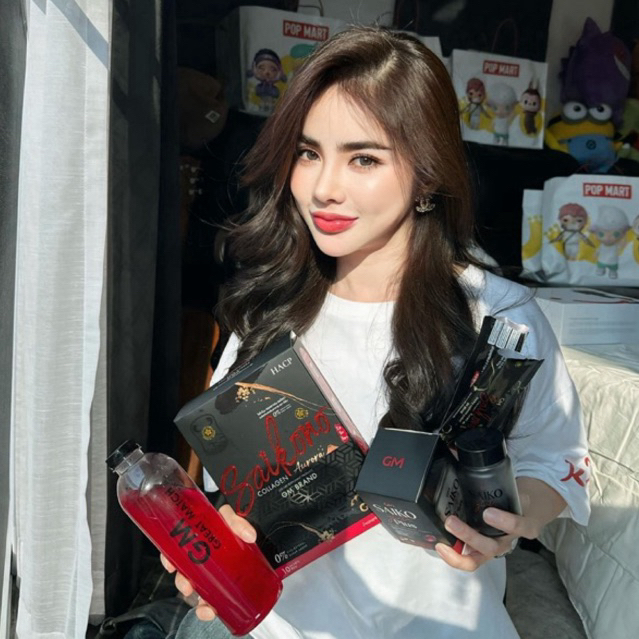 New ไซโกะโนะ ล็อตใหม่ล่าสุด 2024[ของแท้100%] 10 กล่อง New SAIKONO COLLAGEN 2024 ไซโกโนะ คอลลาเจน