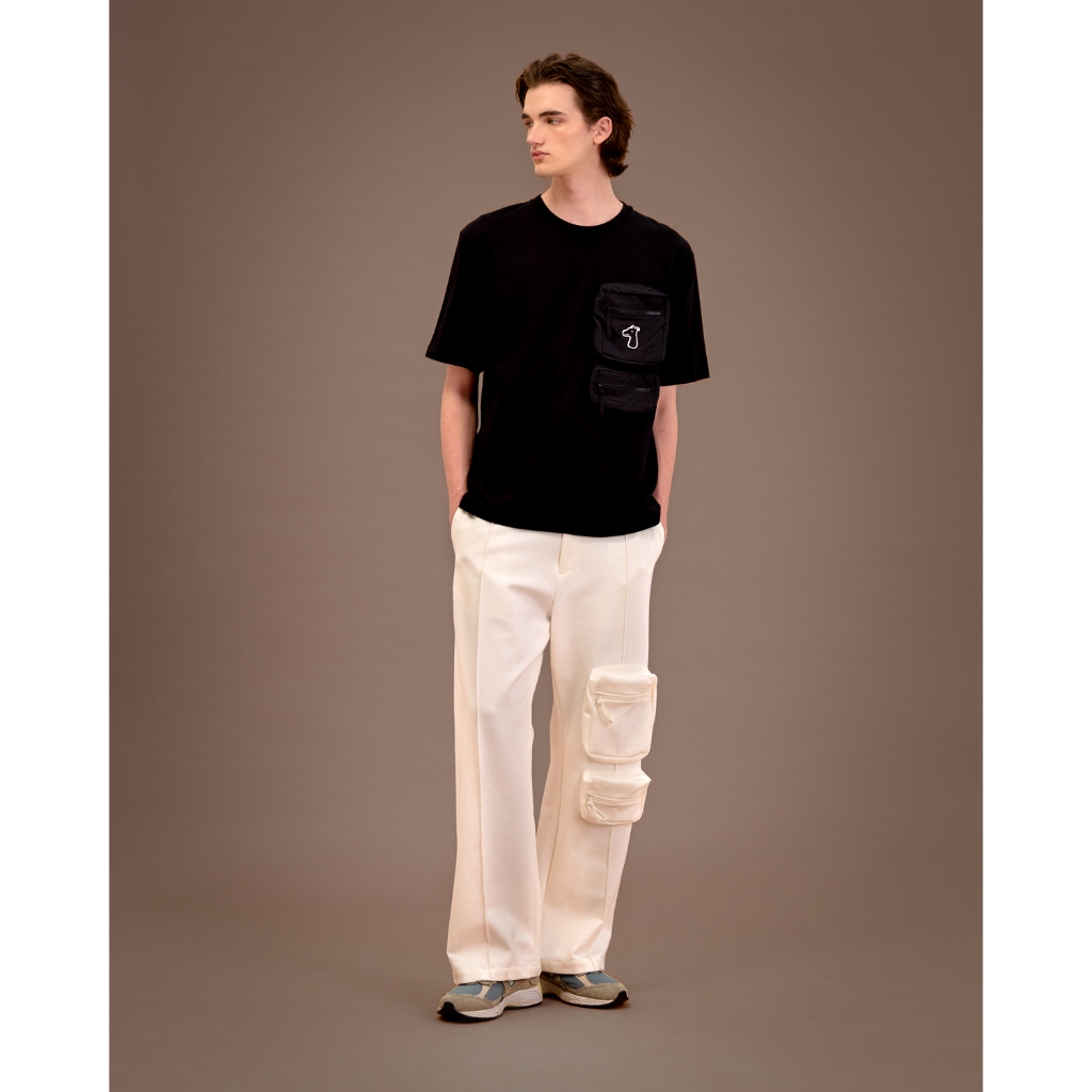 SMILEYHOUND 3D POCKET BOXY TEE