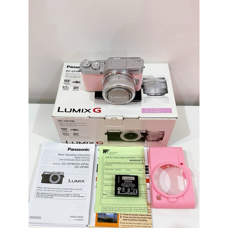 กล้อง Panasonic Lumix GF9 สีชมพู (มือสอง)