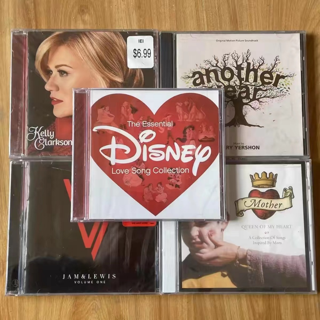 แบบสุ่ม 5 แผ่น CD สากล สากลโรแมนติก Romantic Song เพลง Pop เพลงคลาสสิค เพลงเพราะ