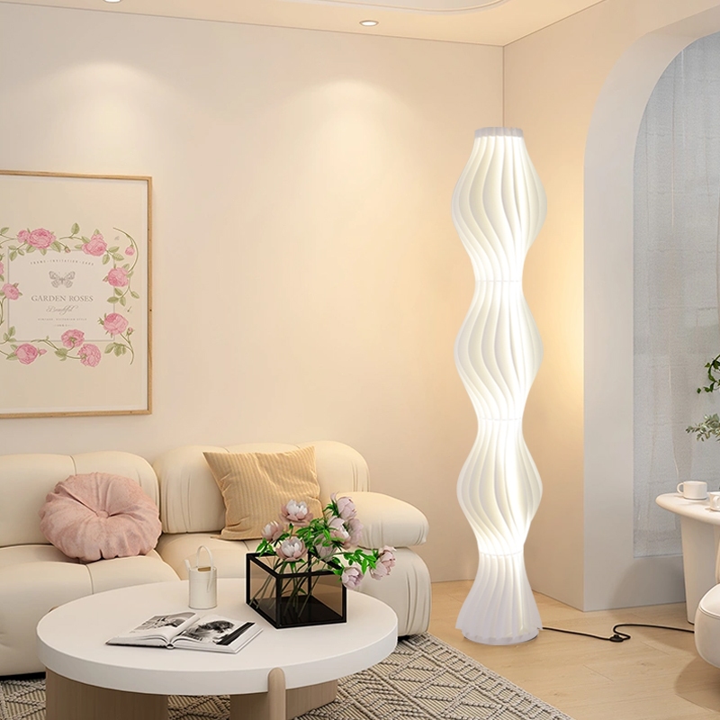 【UNITED】โคมไฟตั้งพื้น LED 💥 ไฟแต่งห้อง ไฟ led Floor lamp ไฟติดการควบคุมระยะไกลลดแสง ไฟห้องนอน โป๊ะโคมอะคริลิกโปร่งใสสูง