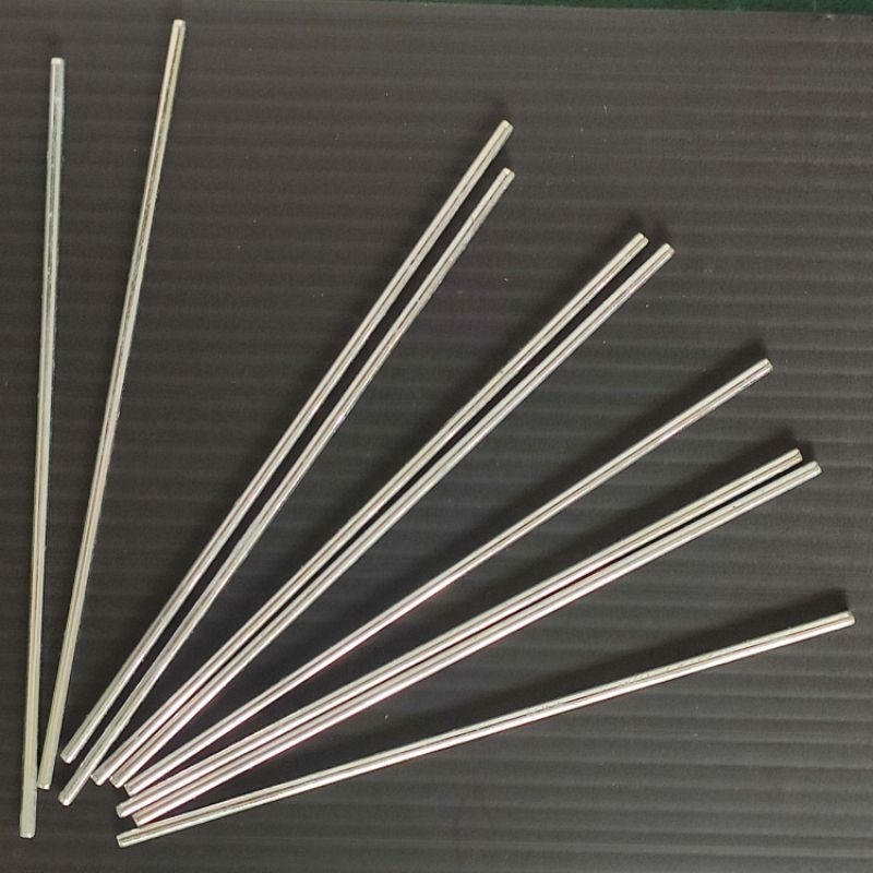 แกนเหล็ก งานบอร์ดไม้ งานโครเชต์ เข็มยึดชิ้นงานสแตนเลส ขนาด 2mm *100mm